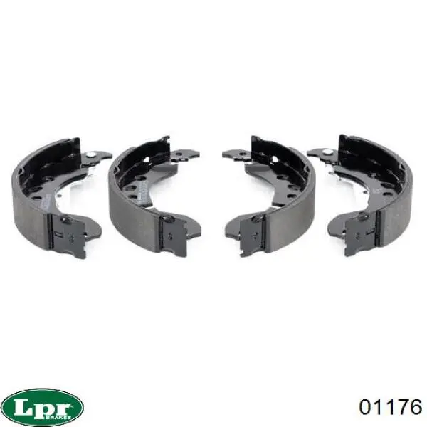 Задние барабанные колодки 01176 LPR