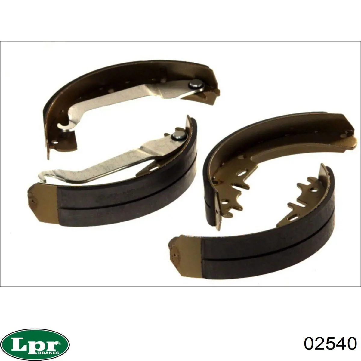 Задние барабанные колодки 02540 LPR