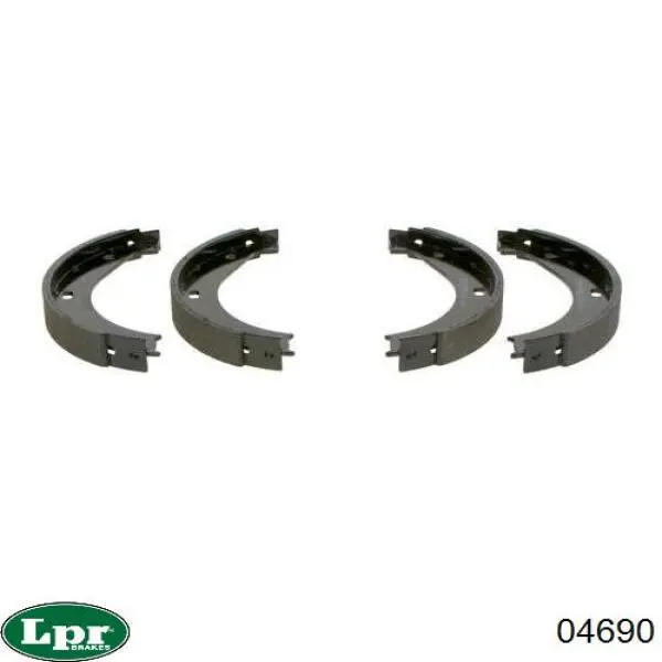 Колодки ручника 04690 LPR