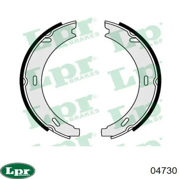 Купить 04730 LPR Колодки ручника/стояночного тормоза