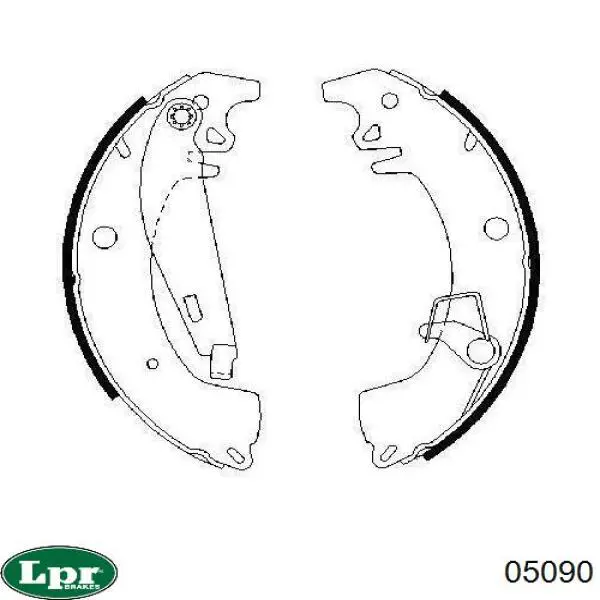 Барабанные колодки LPR 05090