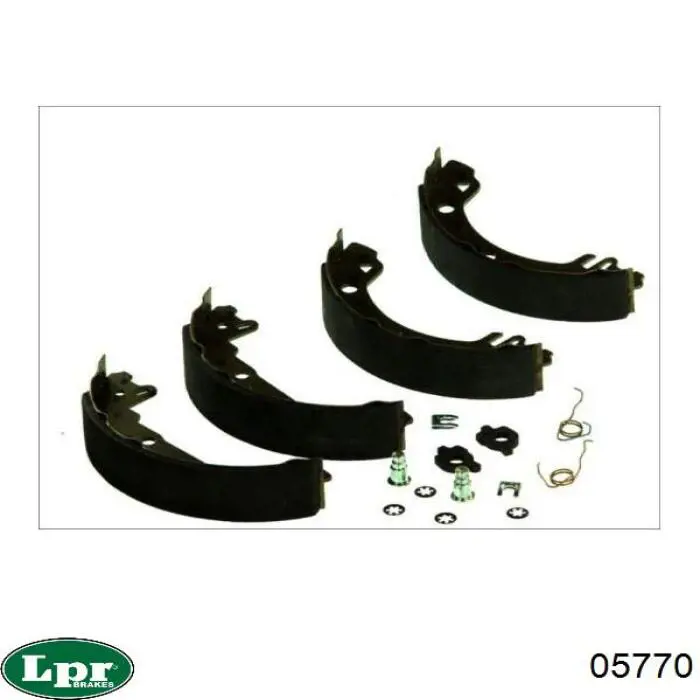 Барабанные колодки LPR 05770