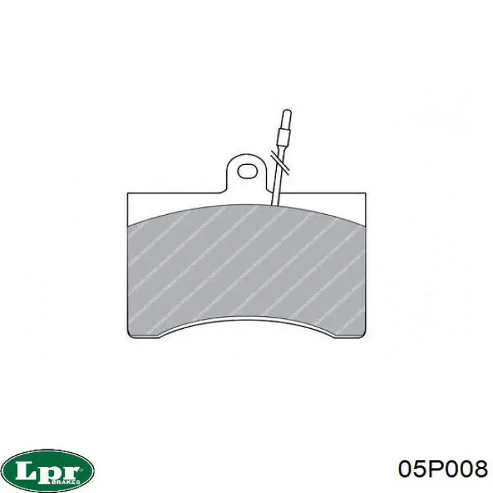 Колодки LPR 05P008 цена, от 28.03 USD