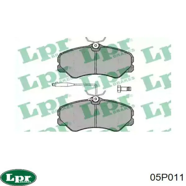 Тормозные колодки LPR 05P011