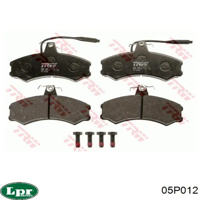 Колодки LPR 05P012 цена, от 13.64 USD