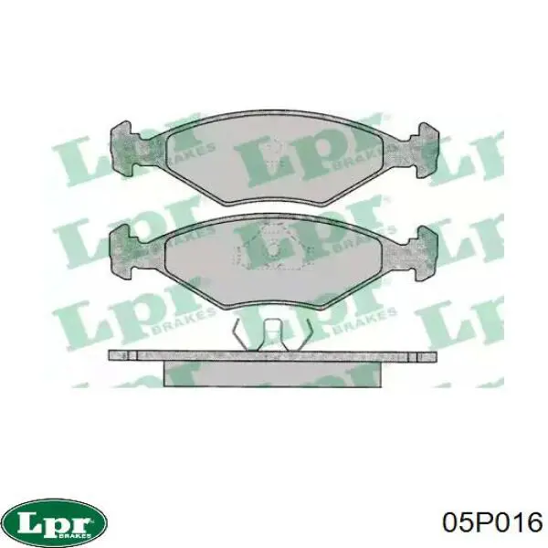 Тормозные колодки LPR 05P016