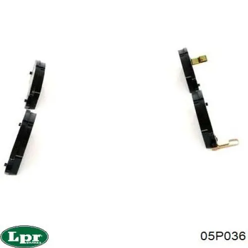 Передние тормозные колодки 05P036 LPR