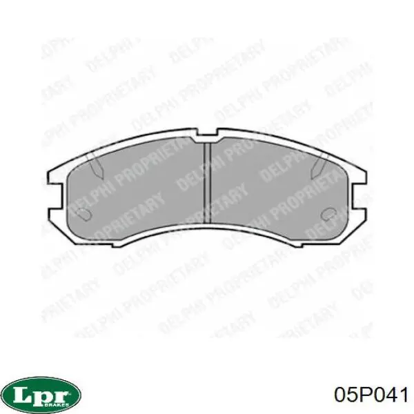 Колодки LPR 05P041 цена, от 14.21 USD