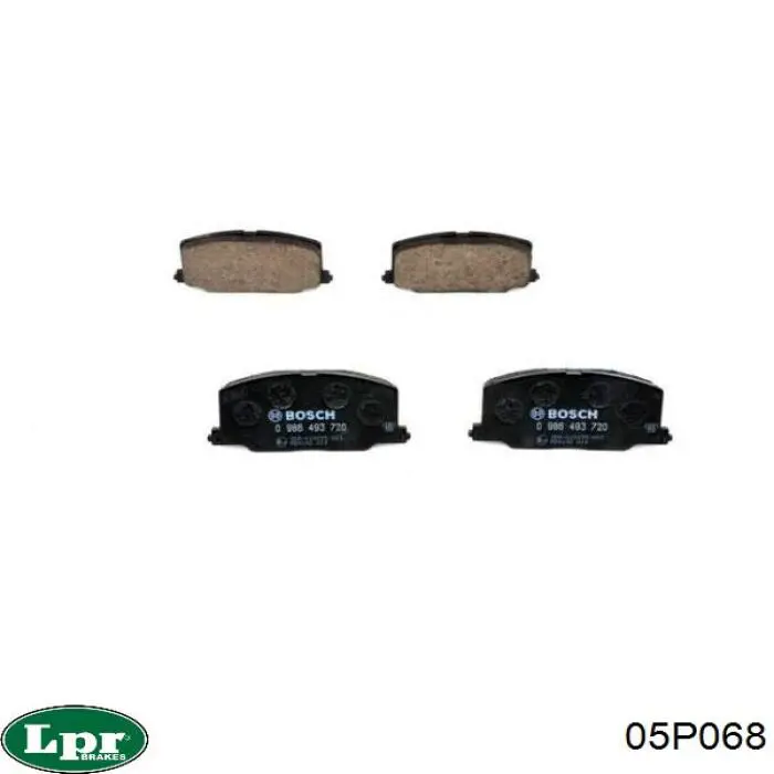 Колодки LPR 05P068 цена, от 16.91 USD