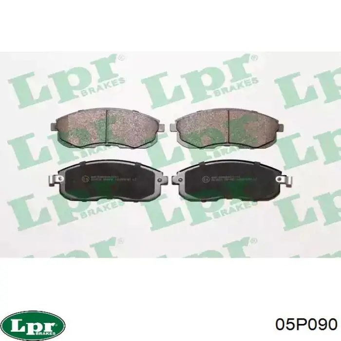 Купить 05P090 LPR Колодки тормозные