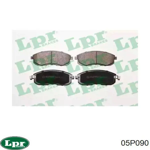 Тормозные колодки LPR 05P090