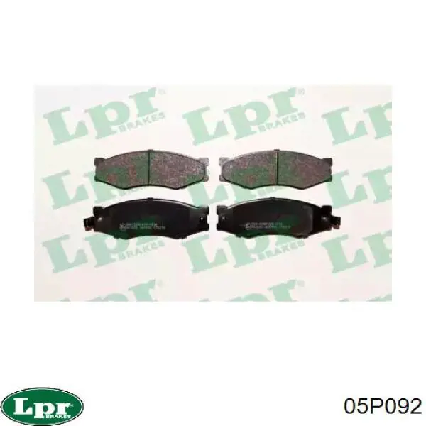 Колодки LPR 05P092 цена, от 14.09 USD