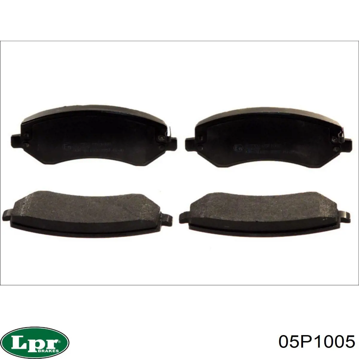 Передние тормозные колодки 05P1005 LPR