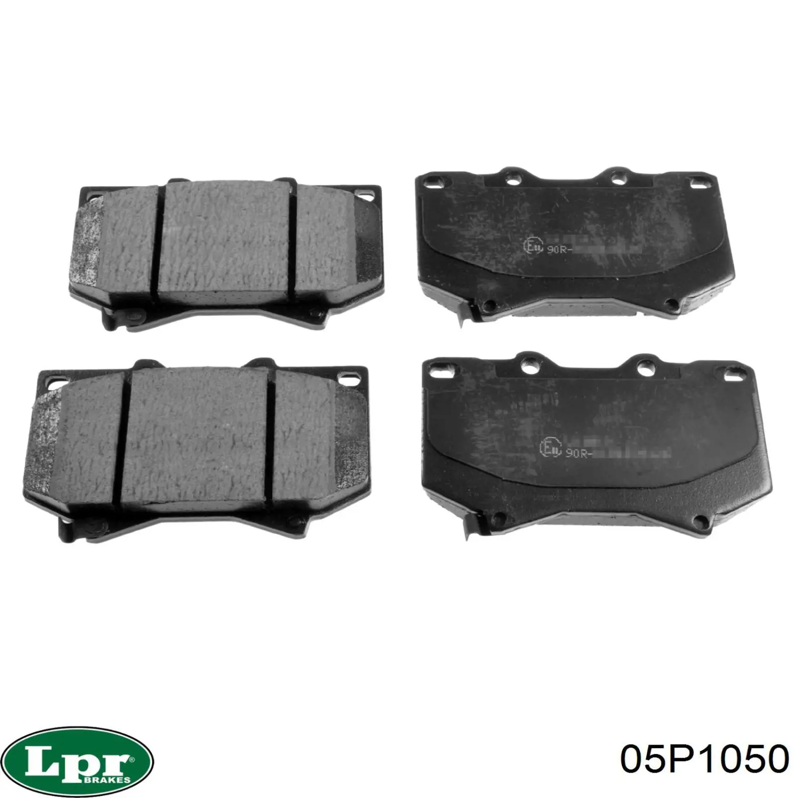 Купить 05P1050 LPR Колодки тормозные