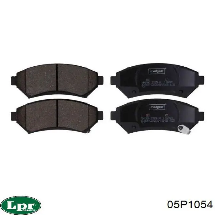 Купить 05P1054 LPR Колодки тормозные