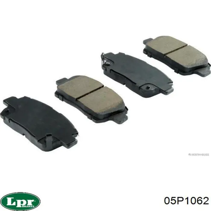 Передние тормозные колодки 05P1062 LPR