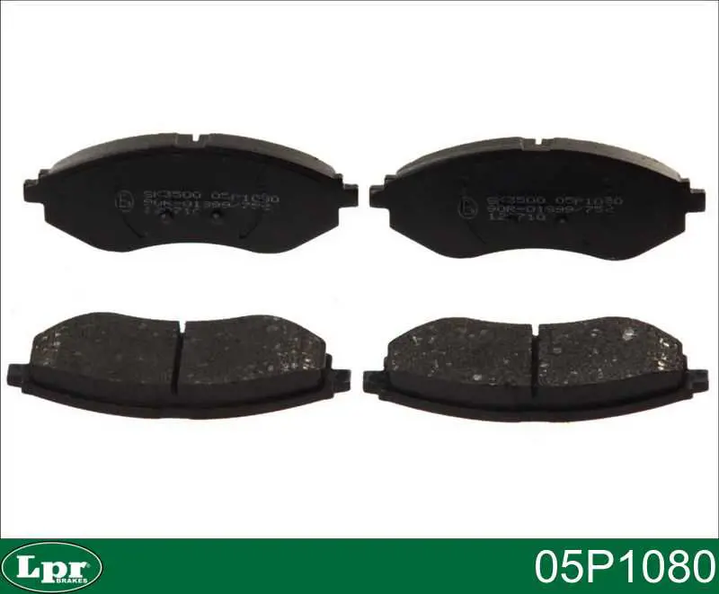 Купить 05P1080 LPR Колодки тормозные