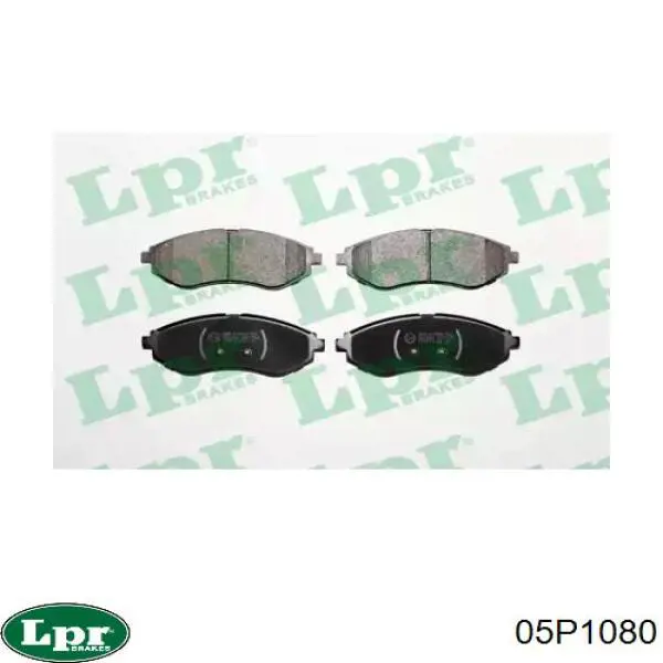 05P1080 LPR Колодки передние