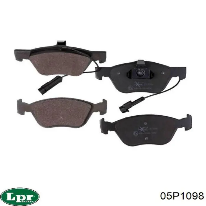 05P1098 LPR Колодки передние