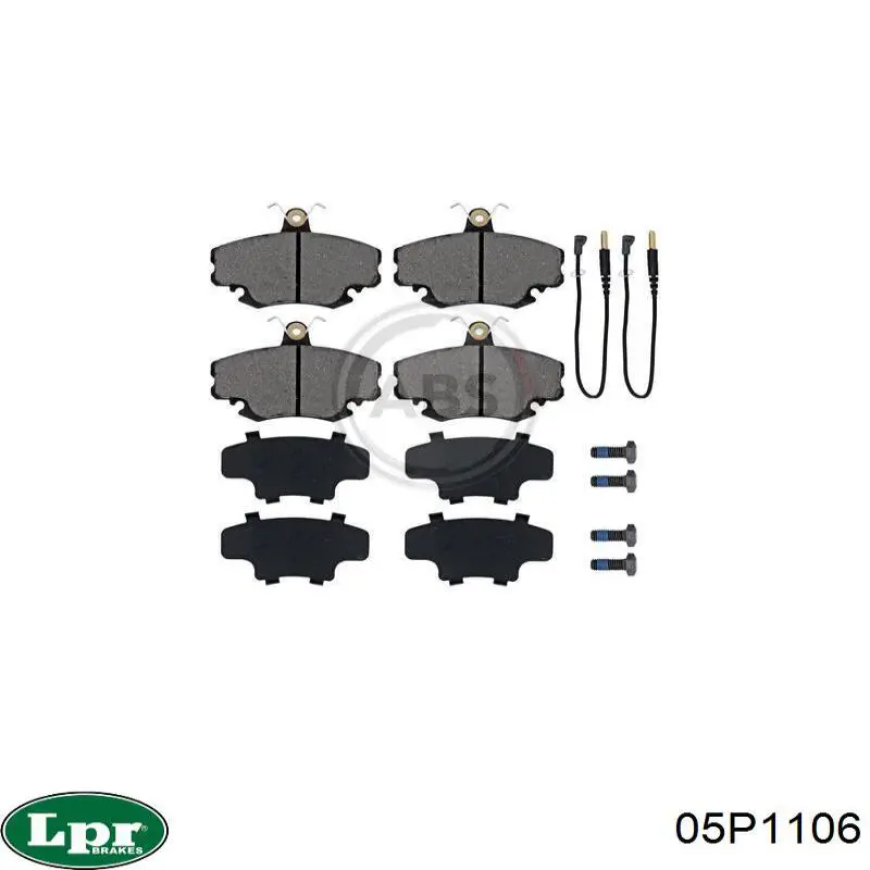 Тормозные колодки LPR 05P1106