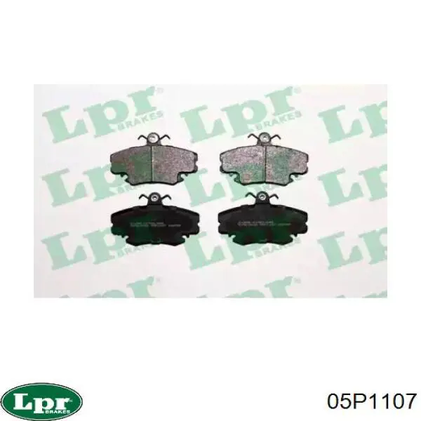 Тормозные колодки LPR 05P1107