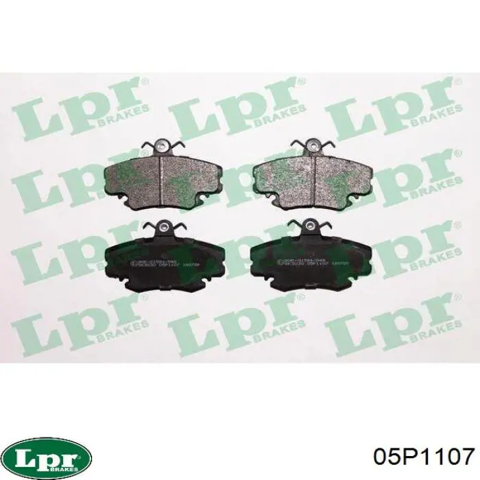 Купить 05P1107 LPR Колодки тормозные