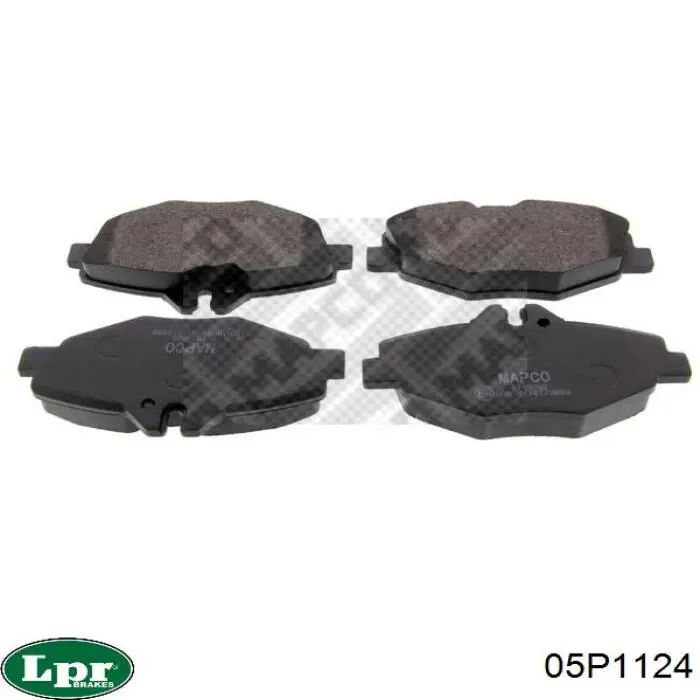 Тормозные колодки LPR 05P1124