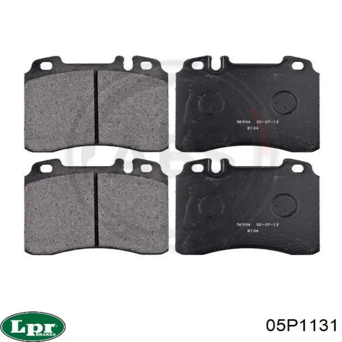 05P1131 LPR Колодки передние