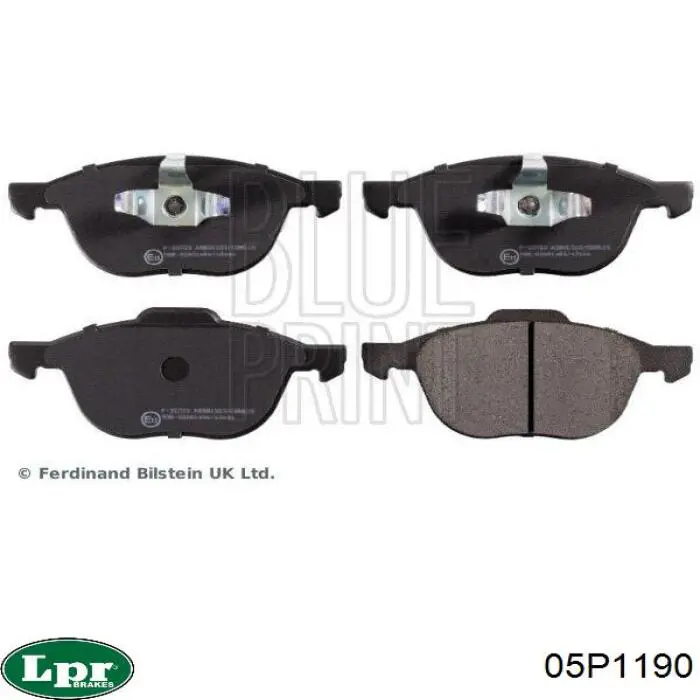Колодки LPR 05P1190 цена, от 21.87 USD