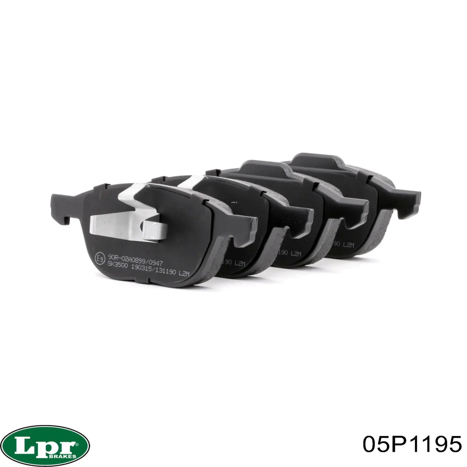 Задние дисковые колодки LPR 05P1195