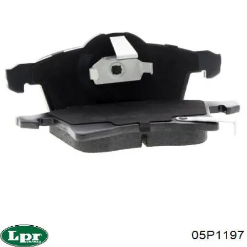 05P1197 LPR Колодки передние