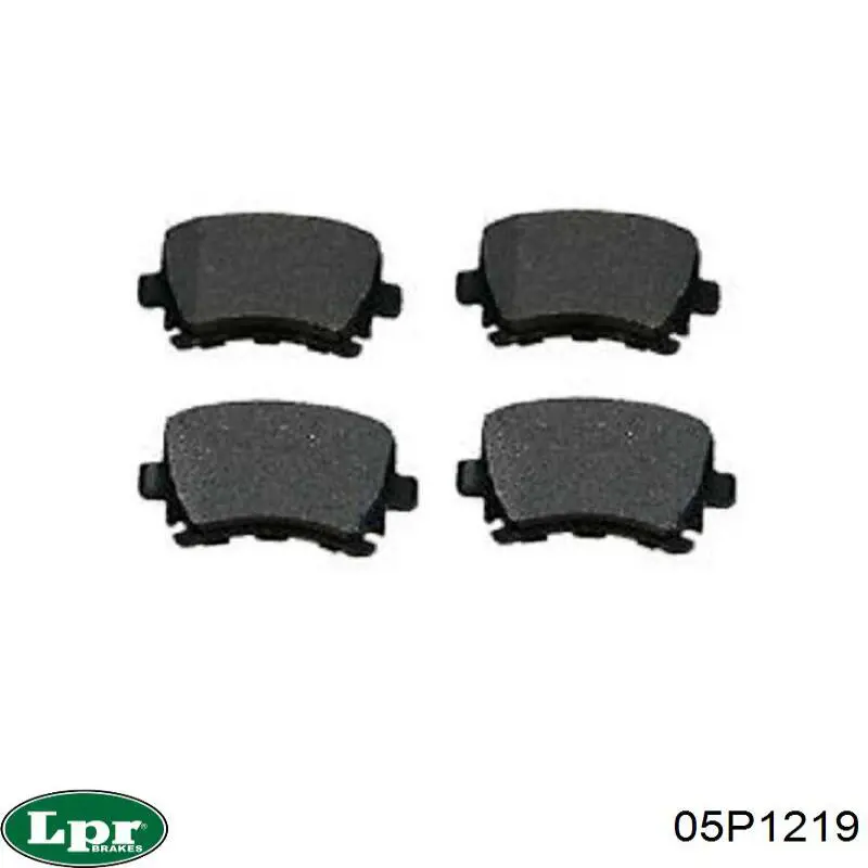 Колодки дисковые  LPR 05P1219 цена, от 14.36 USD