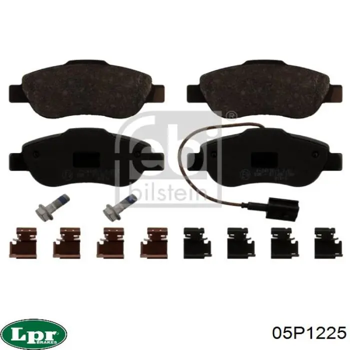 Колодки LPR 05P1225 цена, от 20.30 USD