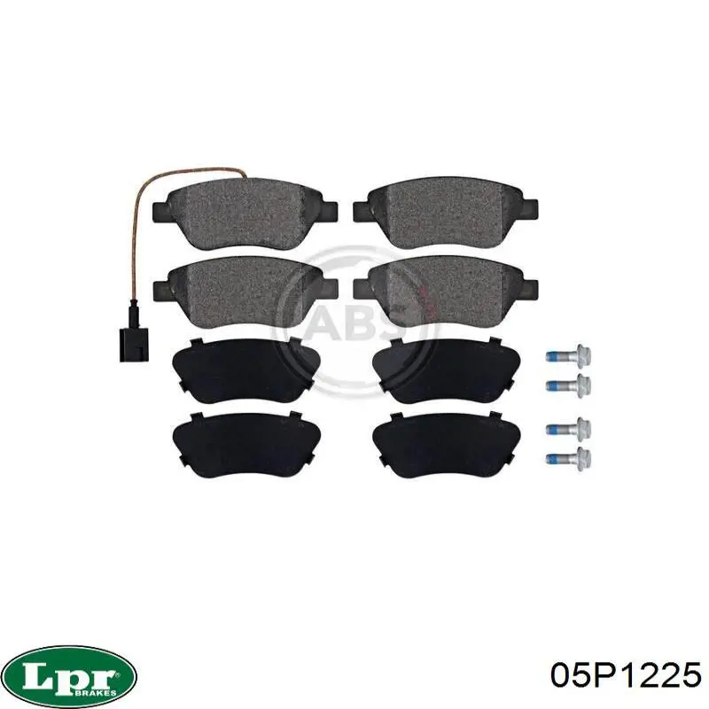 Тормозные колодки LPR 05P1225