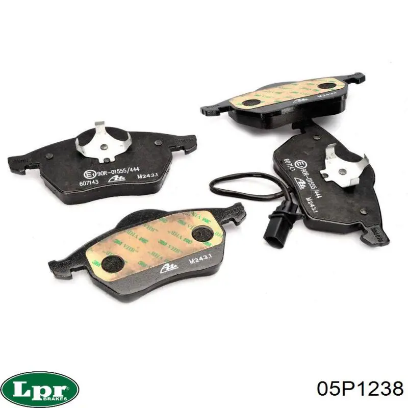 Колодки LPR 05P1238 цена, от 24.70 USD