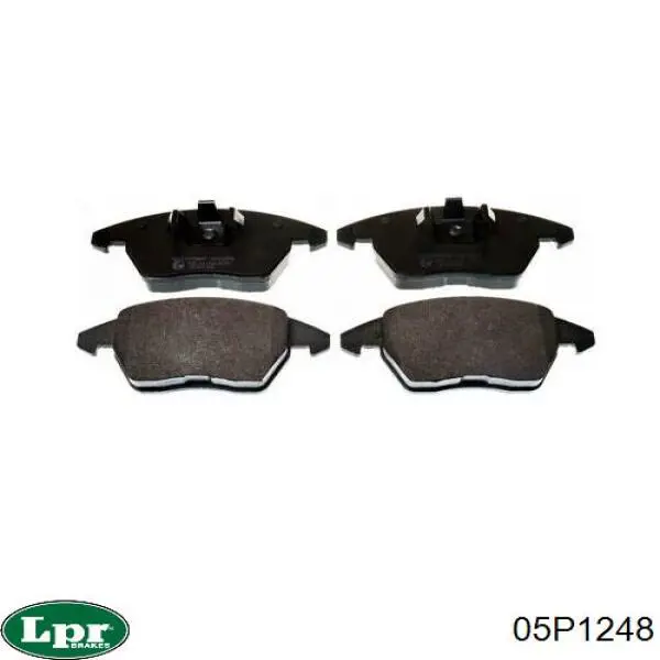 05P1248 LPR Колодки передние