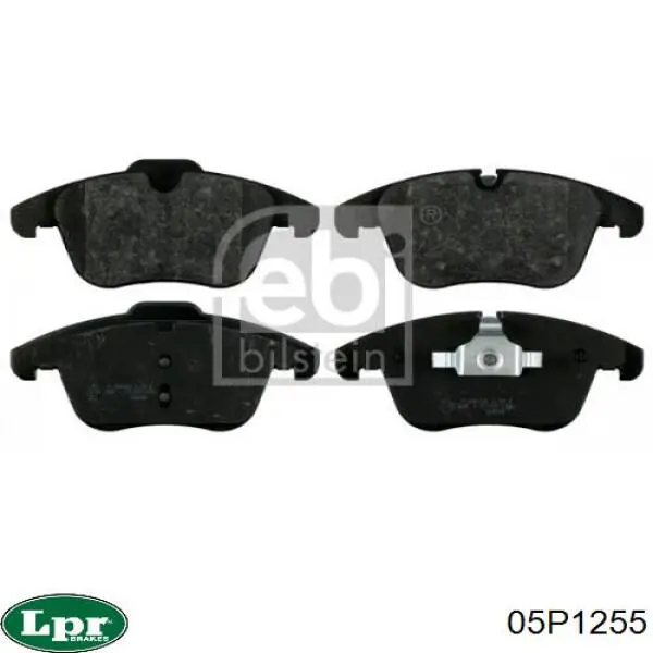 Купить 05P1255 LPR Колодки тормозные