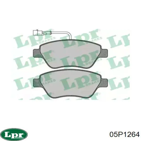 Купить 05P1264 LPR Колодки тормозные