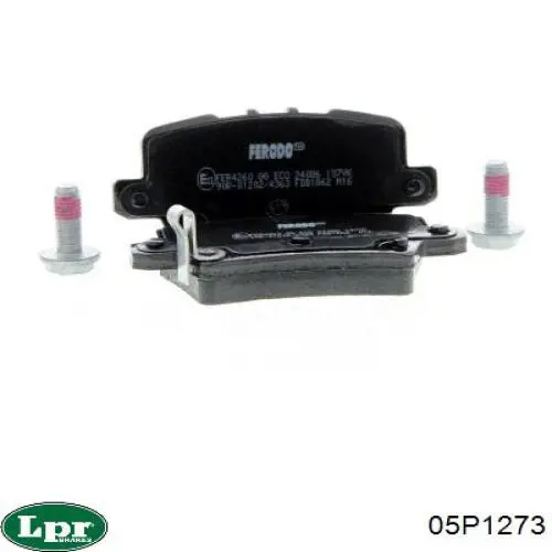 Задние дисковые колодки LPR 05P1273