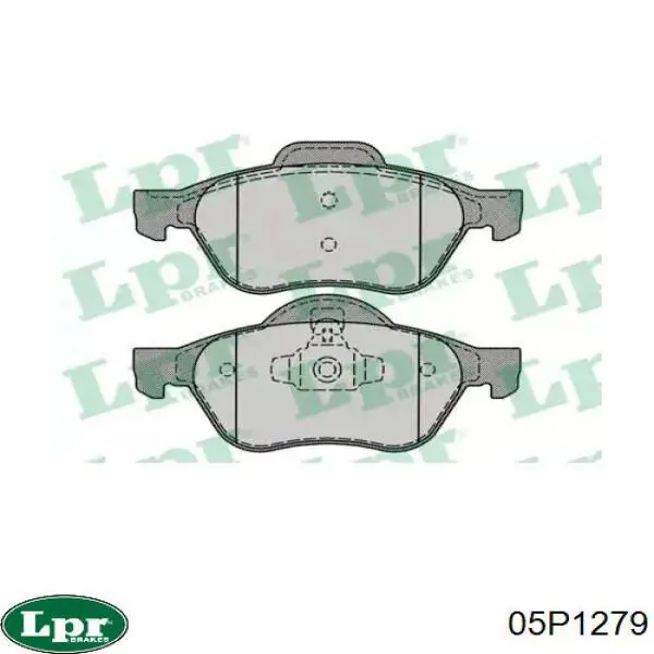 Купить 05P1279 LPR Колодки тормозные