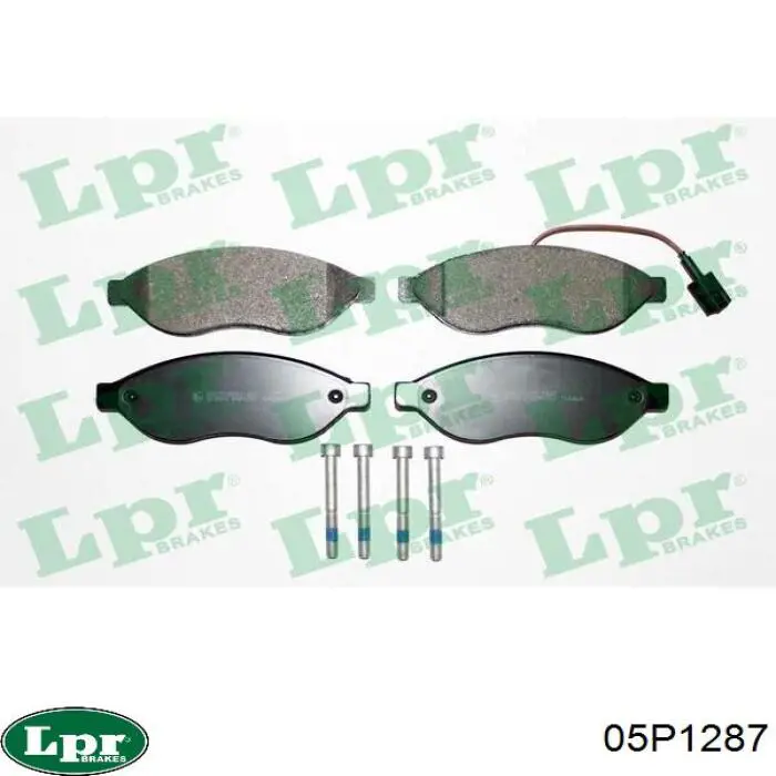 Тормозные колодки LPR 05P1287