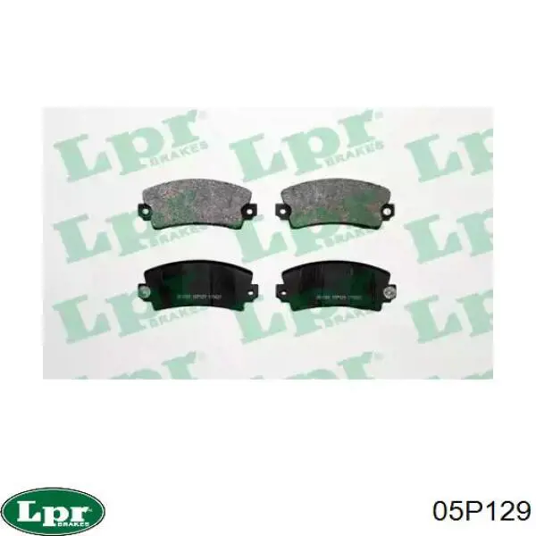 Колодки LPR 05P129 цена, от 11.22 USD