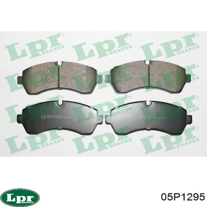 Передние тормозные колодки 05P1295 LPR