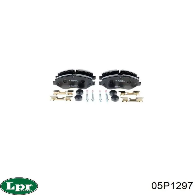 Передние тормозные колодки 05P1297 LPR