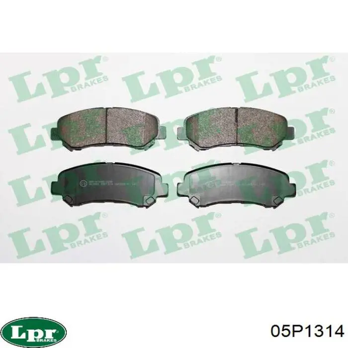 Тормозные колодки LPR 05P1314