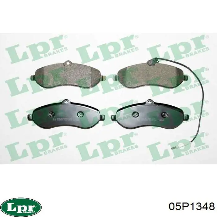 Купить 05P1348 LPR Колодки тормозные