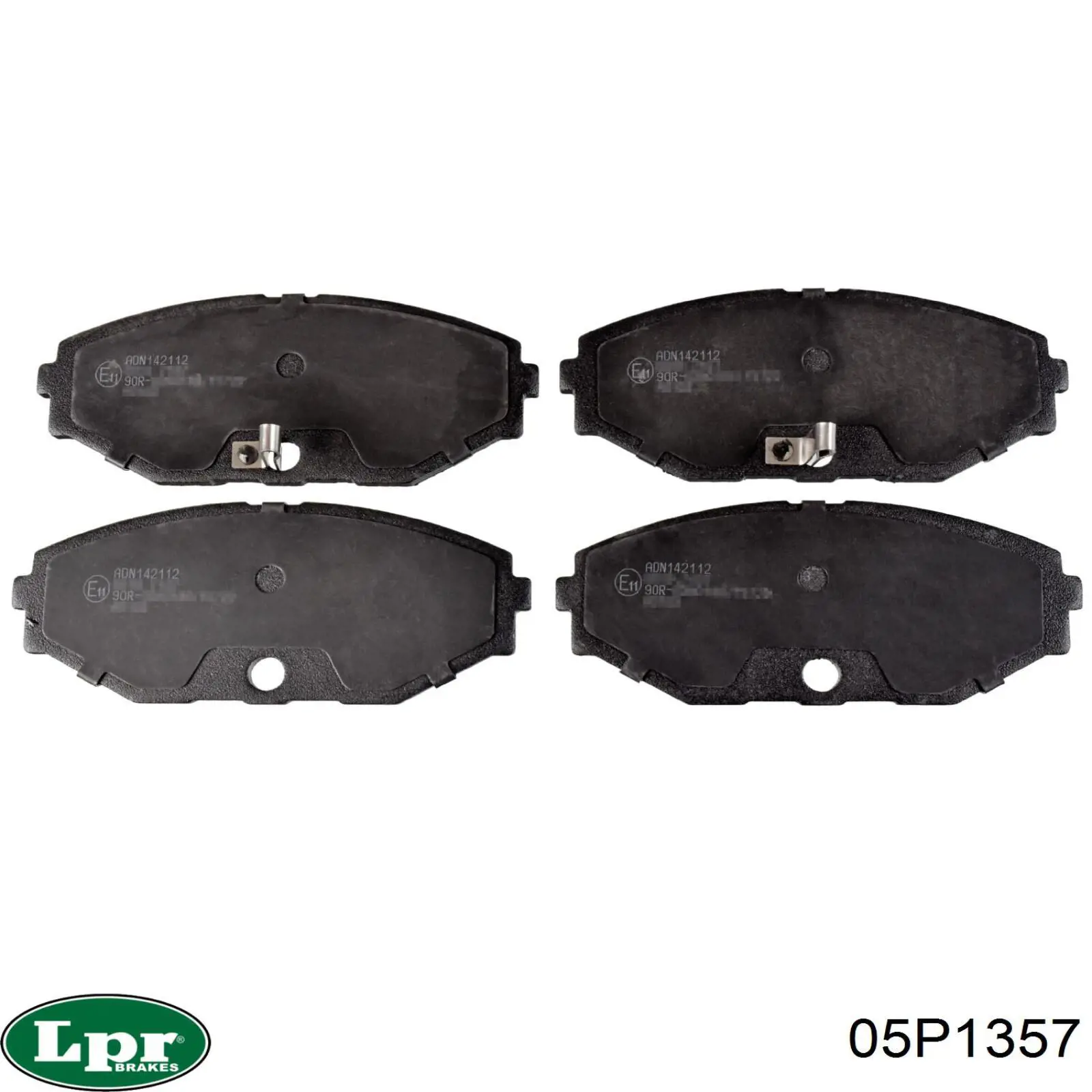 Купить 05P1357 LPR Колодки тормозные