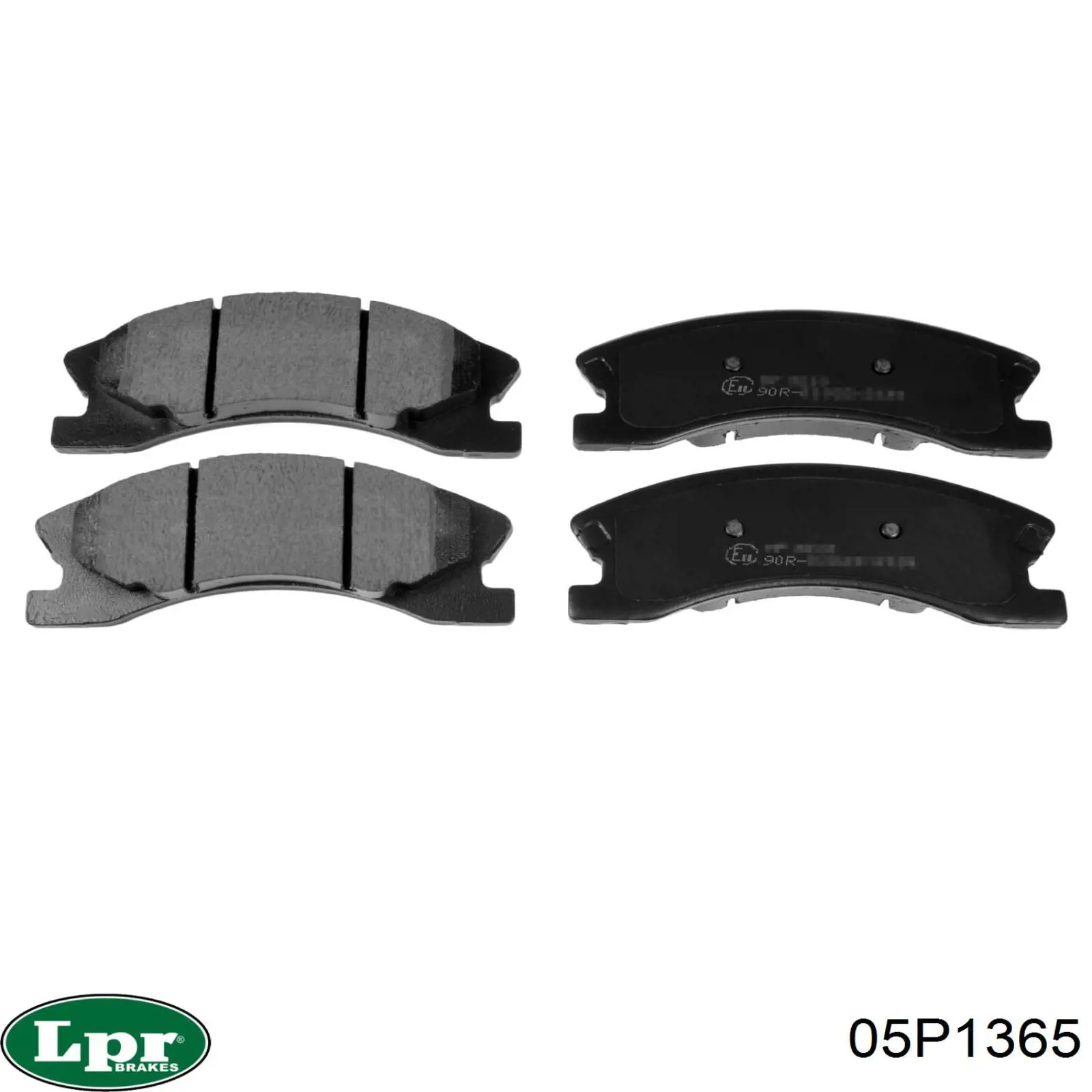 Передние тормозные колодки 05P1365 LPR