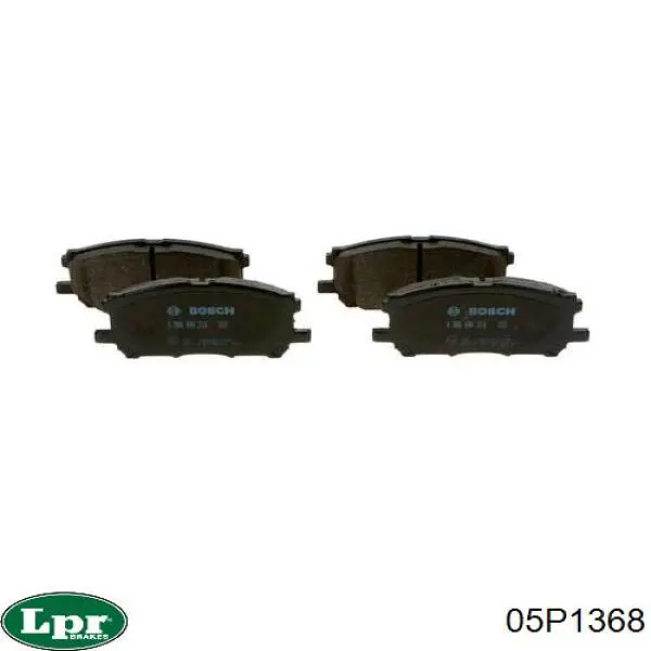 Тормозные колодки LPR 05P1368