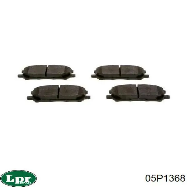 05P1368 LPR Колодки передние